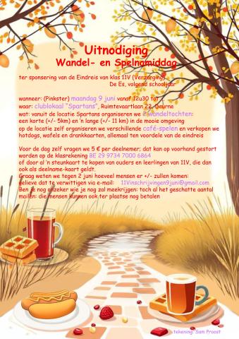 sponsortocht 11V